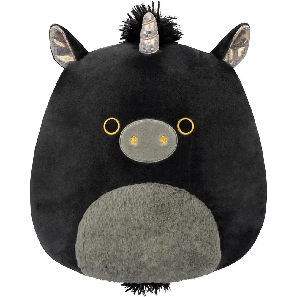 Squishmallows Nicolita the Black Unicorn 12